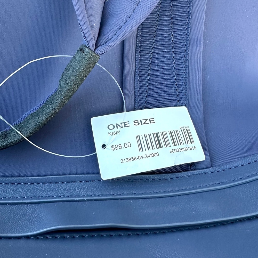 Caraa x Athleta Everyday Vinyasa Tote Navy Blue Gym Bag NWT - Picture 9 of 16